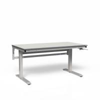 ErgoNomi arbejdsbord 1500x800mm m/HPL bordplade
