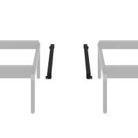 S&aelig;t til benreduktion enkel benramme 550mm