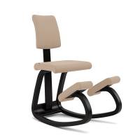 Variable Plus kn&aelig;stol Beige/Sort