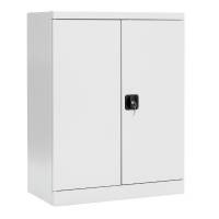 Kontorskab/Opbevaringskab i st&aring;l - SMK 1040x800x435 mm