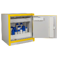 Kemikalieskab F30 brandklasse, 635x605x550