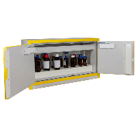 Kemikalieskab F30 brandklasse, 635x1115x550