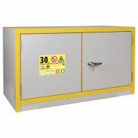 Kemikalieskab F30 brandklasse, 635x1115x550