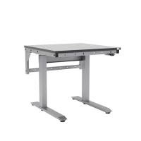 ErgoMini arbejdsbord 800x800mm m/HPL bordplade