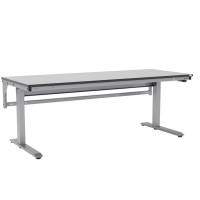 ErgoMini arbejdsbord 2000x800mm m/HPL bordplade