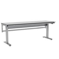 ErgoMini arbejdsbord 2000x620mm m/HPL bordplade