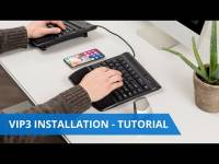 Kinesis Freestyle2 VIP3-tilbeh&oslash;r AC820-BLK