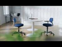 Kontorstol Savo 360H fodring LightAsh