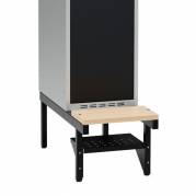 Skohylde til siddeb&aelig;nk og h&oslash;j benramme bredde 400 mm