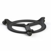 Hjulunderstel BackApp, Sort