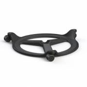 Hjulunderstel BackApp, Sort