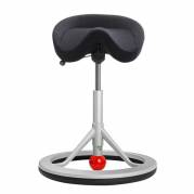 BackApp Smart Nordic Wool, sort med alugr&aring;t understel