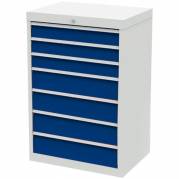 Skuffesektion 500/06 1019x680x500 mm 7 skuffer