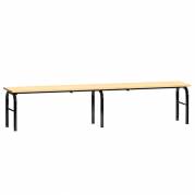 Fritstående bænk i fyr, bredde 2000 mm