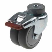 Hjuls&aelig;t til ErgoMini og ErgoNomi, &Oslash;75 mm M10 bolt