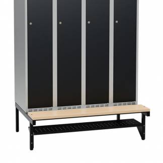 Skohylde til siddeb&aelig;nk og h&oslash;j benramme bredde 1200 mm