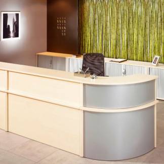 Reception Ekoflex underdel, Birk Bredde 1400 mm