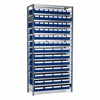 Lagerreol til sm&aring;dele V-06 Nr. 3 dybde 400 mm