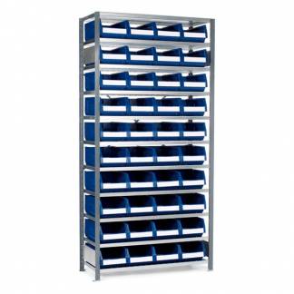 Lagerreol til sm&aring;dele V-06 Nr. 1 dybde 300 mm