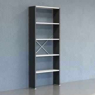 Lagerreol V06 F&oslash;lgesektion 2500x300 mm Lukket / 7035