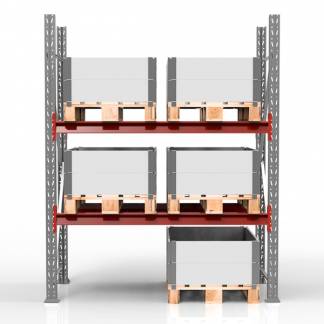 Pallereol Startsektion 2500x1850mm 2x1300 kg