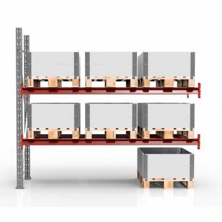 Pallereol F&oslash;lgesektion 2500x2750mm 3x720kg