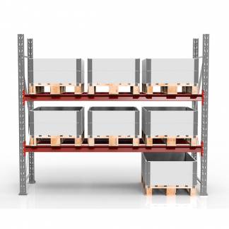 Pallereol Startsektion 2500x2750mm 3x1170kg