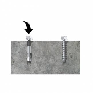 Ekspansionsbolt M10x90mm