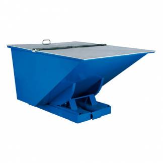 L&aring;g til 900l tippcontainer, gr&aring;