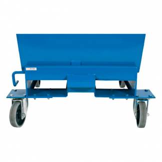 Massivgummi hjuls&aelig;t til tipcontainer