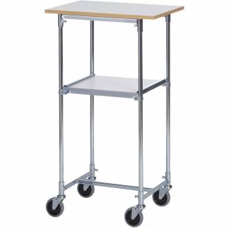 Rullebord, kontor Gr&aring; Laminat 1060x600x430 mm