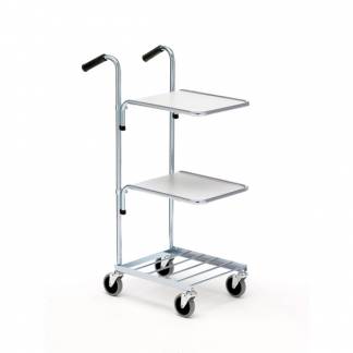 Vogn mini med 2 hylder 1065x360x650 mm