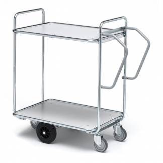 Plukkevogn 2 hylder 1110x620x1130 mm