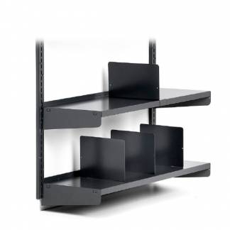 Konsol under 400 mm venstre Metalgr&aring;