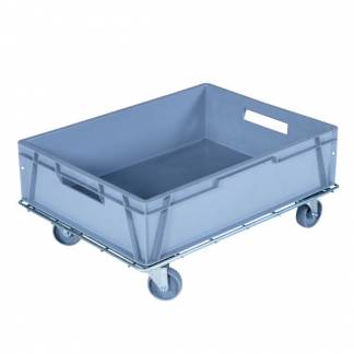 Trolley til Eurokasse 400x600 mm 400 kg