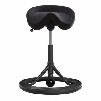 BackApp Smart Alcantara, antracit med sort understel