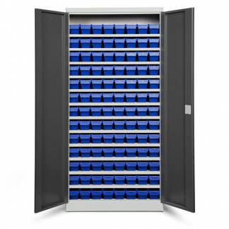 Opbevaringsskab ASPB Mod2 1980x980x470 Antracit d&oslash;r