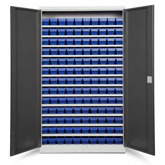 Opbevaringsskab ASPB Mod2 1980x1200x470 Antracit d&oslash;r