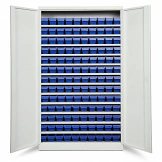 Opbevaringsskab ASPB Mod2 1980x1200x670 Lysegrå dør