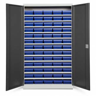 Opbevaringsskab ASPB Mod3 1980x1200x470 Antracit dør