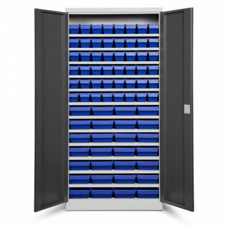 Opbevaringsskab ASPB Mod4 1980x980x470 Antracit dør