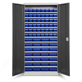 Opbevaringsskab ASPB Mod4 1980x980x670 Antracit d&oslash;r