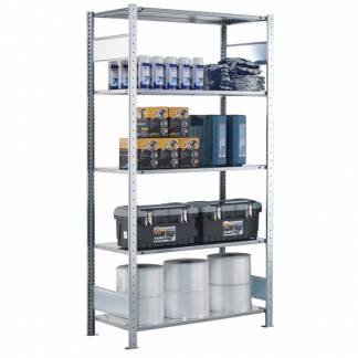 Startsektion Boltless lagerreol, bj&aelig;lker 2000x1300x600 250 kg/hylde