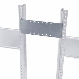 Distancebeslag SBS Dobb. 265-465 mm Rygplade Galv.