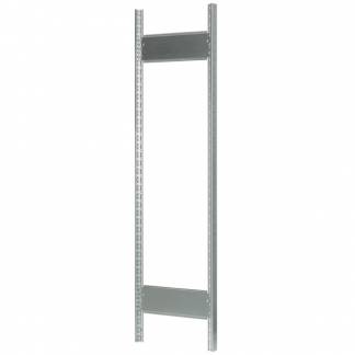 Stigegavl &aring;ben 2000x300 mm Galv.