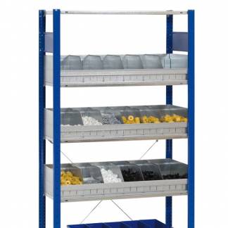 Ramme Boltless, sm&aring;tingsopdeling 1000 x 400 mm