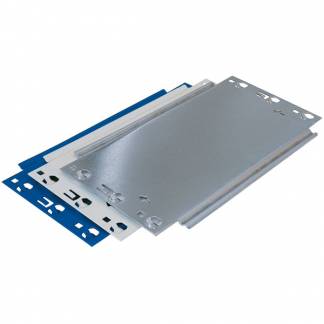 Tv&aelig;rplade Boltless dybde 500 mm RAL 7035