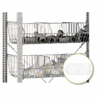 Skilleplade Boltless for tr&aring;dgitterkurv