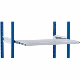 Udtr&aelig;kshylde Boltless 1000 x 400 mm RAL 7035