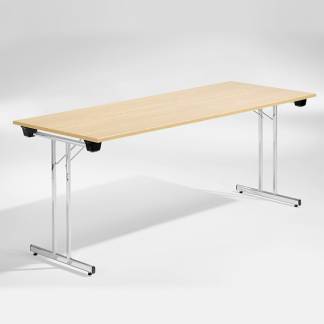 Bord Dinner, Eg 1800x800 mm, Krom understel